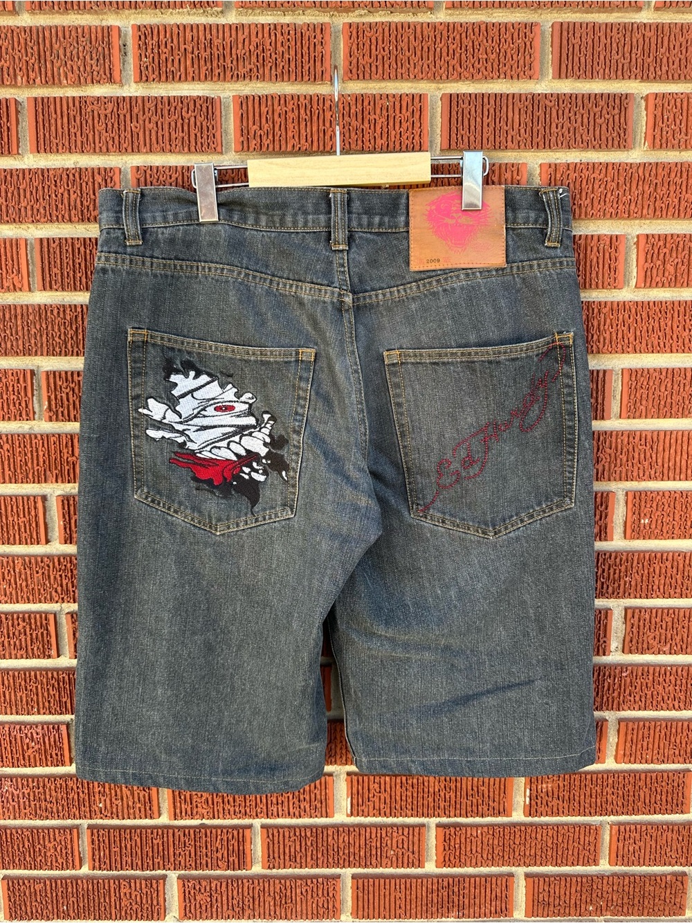 Vintage 2009 Ed Hardy Jorts